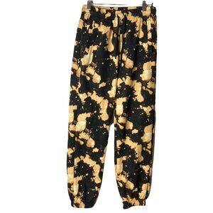 Nwot WESC Bleached Jogger Unisex Mens S Womens M Soft Comfort Tie Dye Trendy
